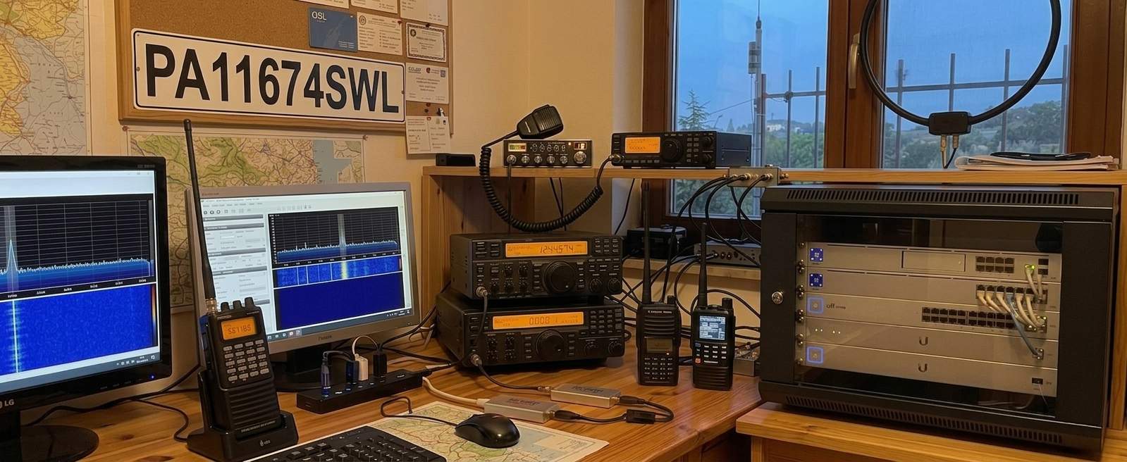 PA11674SWL / PA11674 | Gerrit Schorel Short Wave Listener SWL